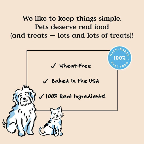Bocce's Bakery Birthday Cake Crunchy Treats For Dogs (5 oz)