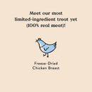 Bocce's Bakery Freeze Dried Chicken Breast Dog Treats (3 oz)