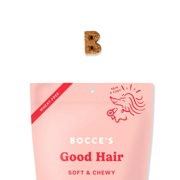 Bocce’s Bakery Good Hair Soft & Chewy Salmon Recipe Dog Treats 6-oz - Soft & Chewy Dog Treats 3