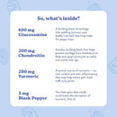 Bocce's Bakery Hip & Joint Supplement for Dogs (60 Soft Chews)