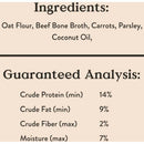 Bocce's Bakery Oven Baked Bone Broth Dog Treats (5 oz)