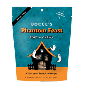 Bocce’s Bakery Phantom Feast Soft & Chewy Dog Treats 6-oz - Dog Treats 1
