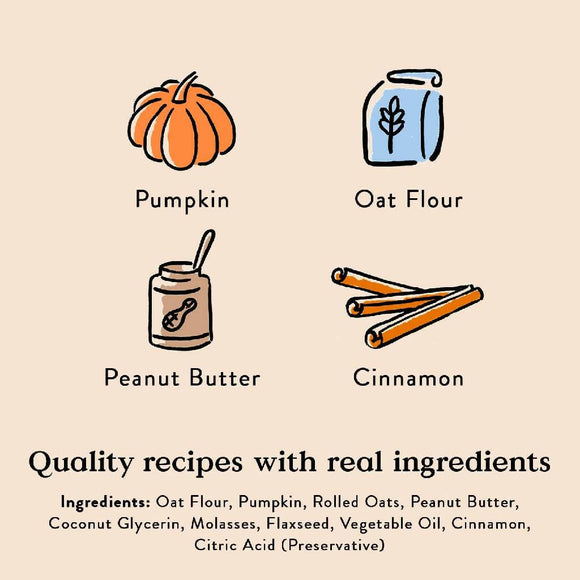 Bocce's Bakery Pumpkin Spice Soft & Chewy Treats For Dogs (6 oz)
