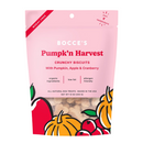 Bocce’s Bakery Pumpk’n Harvest Pumpkin Apple & Cranberry Crunchy Biscuit Dog Treats (12 oz) - Dog Treats 1