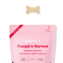 Bocce’s Bakery Pumpk’n Harvest Pumpkin Apple & Cranberry Crunchy Biscuit Dog Treats (12 oz) - Dog Treats 3