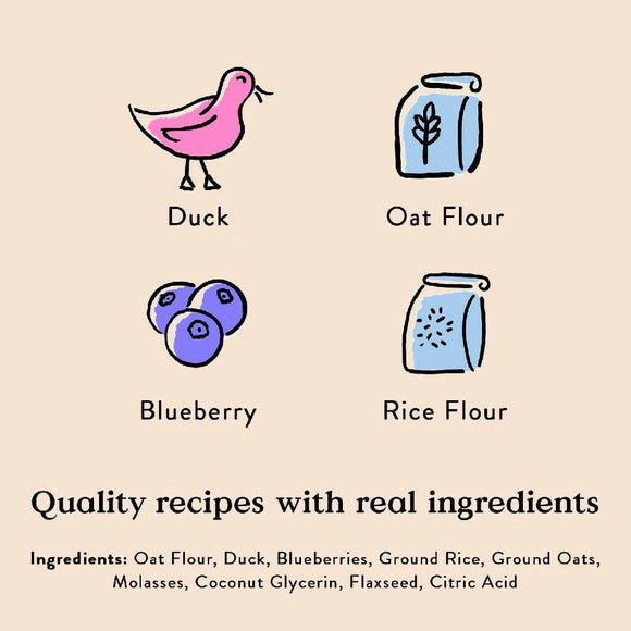 Bocce's Bakery Quack Quack Quack Training Treats For Dogs (6 oz)