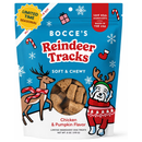 Bocce’s Bakery Reindeer Tracks Soft & Chewy Chicken & Pumpkin Dog Treats 6-oz - Soft & Chewy Dog Treats 1