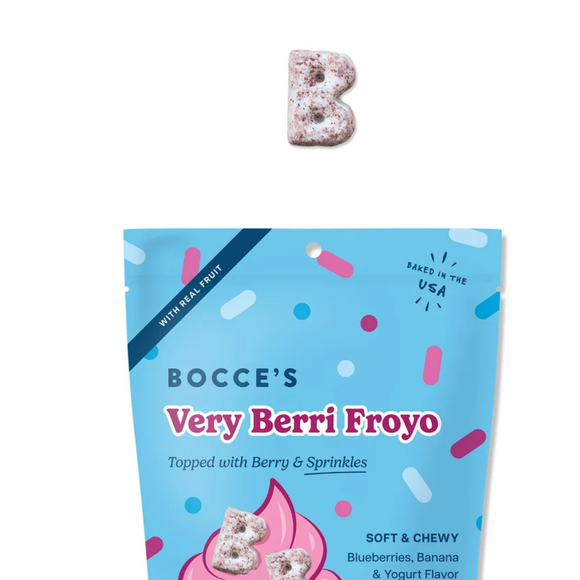 Bocce’s Bakery Very Berri Froyo Blueberries Banana & Yogurt Dog Treats 6-oz - Soft & Chewy Dog Treats 3