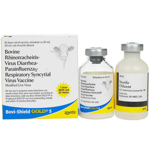 Bovi-Shield Gold 5 Cattle Vaccine, 10-doses