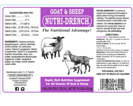 Bovidr Laboratories Nutri-Drench Supplement For Goat & Sheep - Goats & Sheep Supplements 2