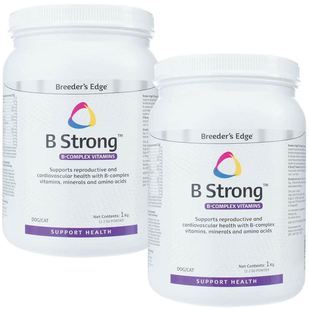 Breeders Edge B Strong Powder Supplement Dogs Cats