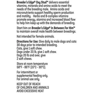 Oxy Stud cat/small dog directions