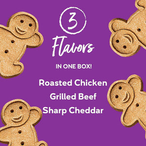 Buddy Biscuits Dog Roasted Chicken, Grilled Beef, Sharp Cheddar (16 oz)