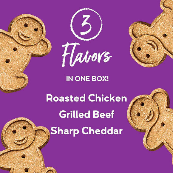 Buddy Biscuits Dog Roasted Chicken, Grilled Beef, Sharp Cheddar (16 oz)