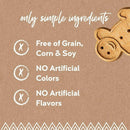 Buddy Biscuits Grain-Free Oven-Baked Crunchy Dog Treats With Peanut Butter (14 oz)