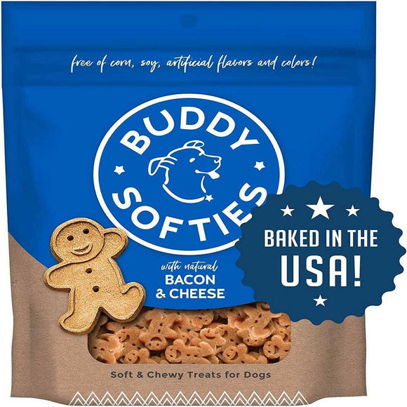 Buddy Biscuits Soft & Chewy Bacon & Cheese Dog Treats - 6 oz - Soft & Chewy Dog Treats 10
