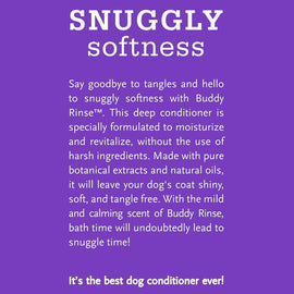Buddy Rinse Lavender & Mint Hydrating Therapy Conditioner For Dog (16 oz)