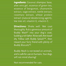 Buddy Wash Relaxing Green Tea & Bergamot 2-in-1 Shampoo + Conditioner For Dogs (16 oz)