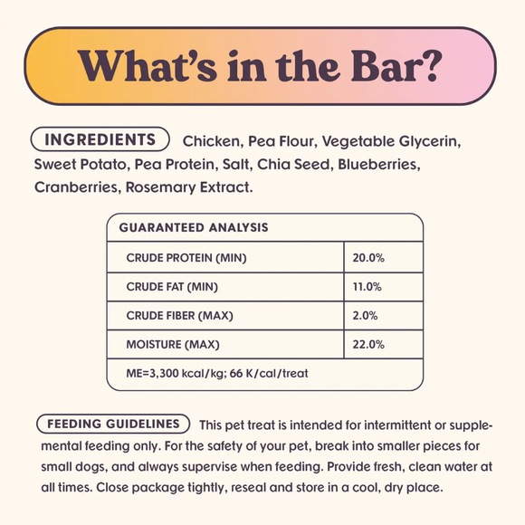 Bundle x Joy Chicken Superfood Jerky Bars for Dogs - Dog Food 6