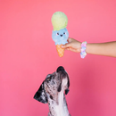 Bundle x Joy Ice Cream Cone Crinkle & Squeak Dog Toy - Dog Toys 2