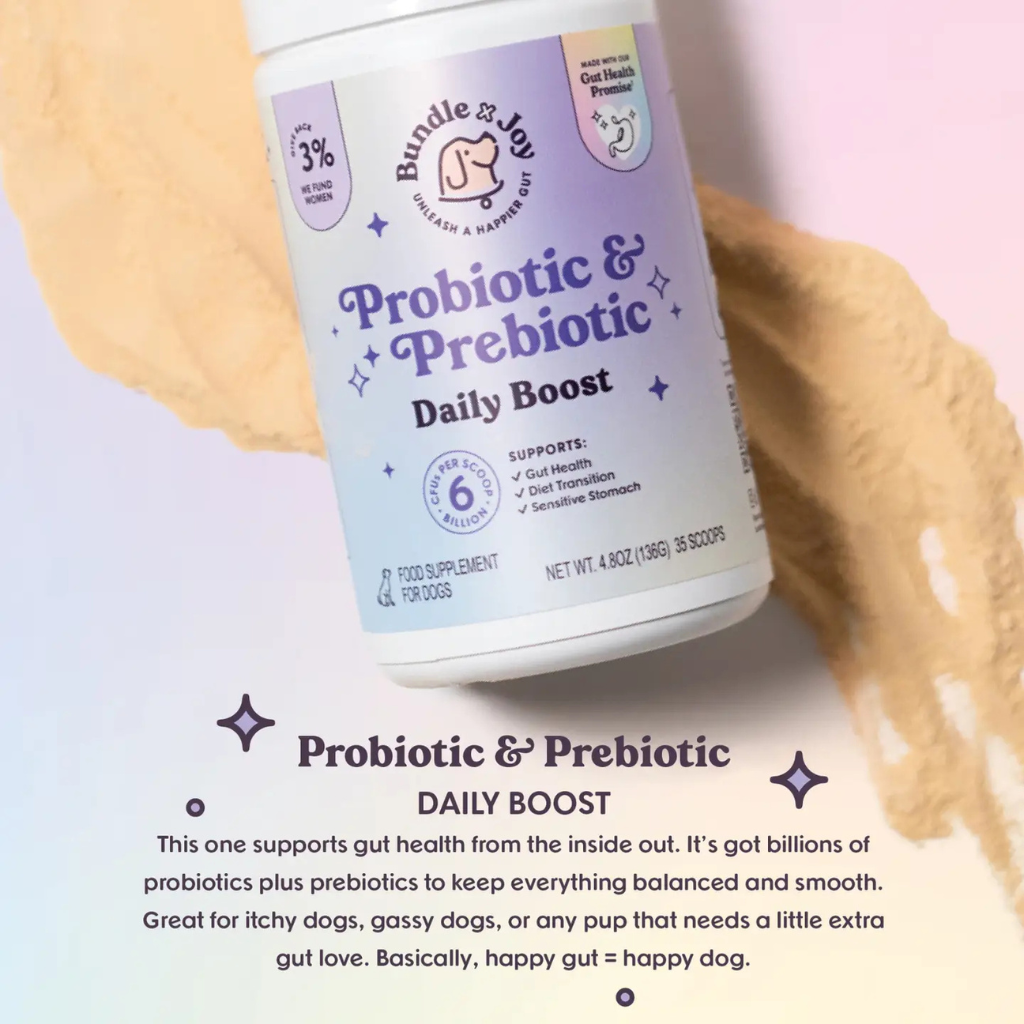 Bundle x Joy Probiotic & Prebiotic Daily Boost Supplement