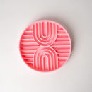 Bundle x Joy Slow Feeder Bow Lick Mat for Dogs - Pink - Dog Bowls Feeders & Waterers 4