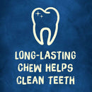 Purina Busy Bone Rollhide Long-Lasting Chew Small/Medium Dog Treats - long-lasting chew helps clean teeth.