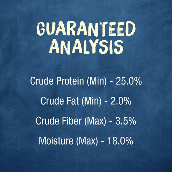 Guaranteed analysis of Purina Busy Rib Hide Long-Lasting Beef Hide Chew Small/Medium Dog Treats