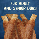 Purina Busy Rib Hide Long-Lasting Beef Hide Chew Small/Medium Dog Treats for senior and adult