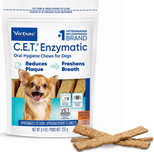 C.E.T. Enzymatic Dental Chews for Extra Small Dogs Under 11 lbs - 30 chews - Dog Dental Care 1
