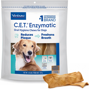 C.E.T. Enzymatic Dental Chews for Large Dogs Over 50 lbs - Dog Dental Care 1