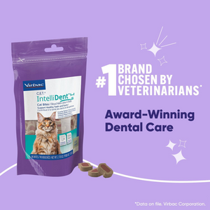 C.E.T. Intellident Cat Dental Treat (90 count) - Cat Treats 2