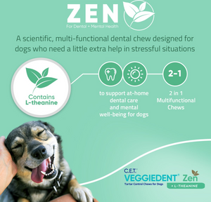 C.E.T. VeggieDent Zen for Large Dogs Over 66 lbs - Dog Dental Care 4