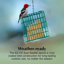 C&S EZ Fill Suet Basket Wild Bird Feeder - Bird Food 3