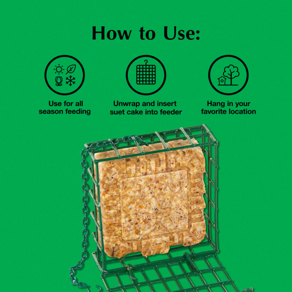 C&S EZ Fill Suet Basket Wild Bird Feeder - Bird Food 5