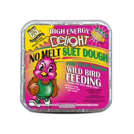 C&S High Energy Delight No Melt Suet Dough for Wild Birds (11 oz) - 4 Pack - Bird Food 1