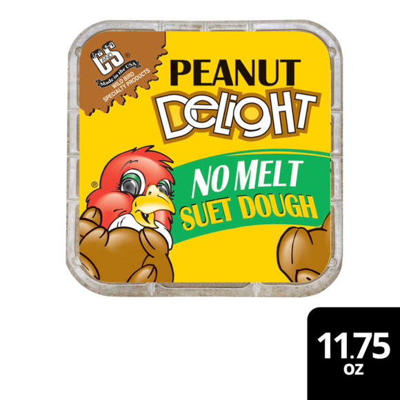 C&S Peanut Delight No Melt Suet Dough for Wild Birds (11.75 oz) - Bird Food 10