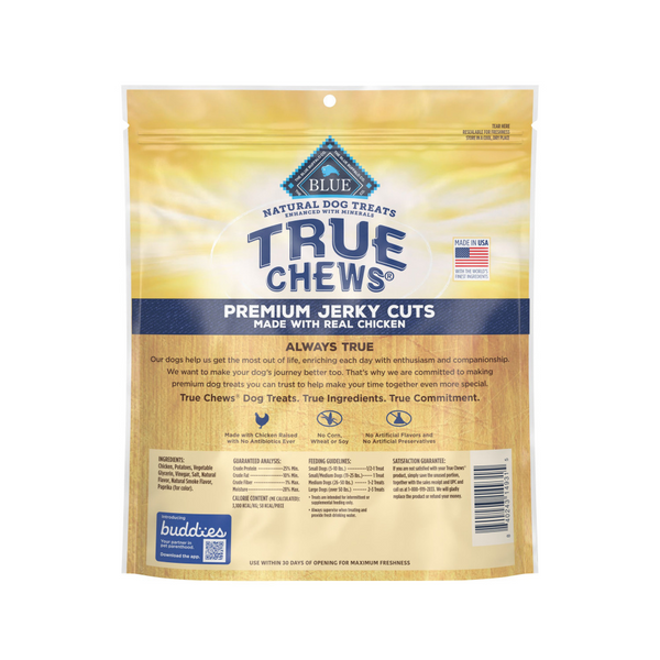 Blue Buffalo Truechew Chicken Jerky Dog Treats