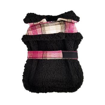 Doggie Design Sherpa-Line Harness Coat for Dogs & Cats