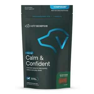 Calm & Confident Chews Bacon Flavor for Dogs - 45 soft chews - Dog Supplements & Vitamins 1