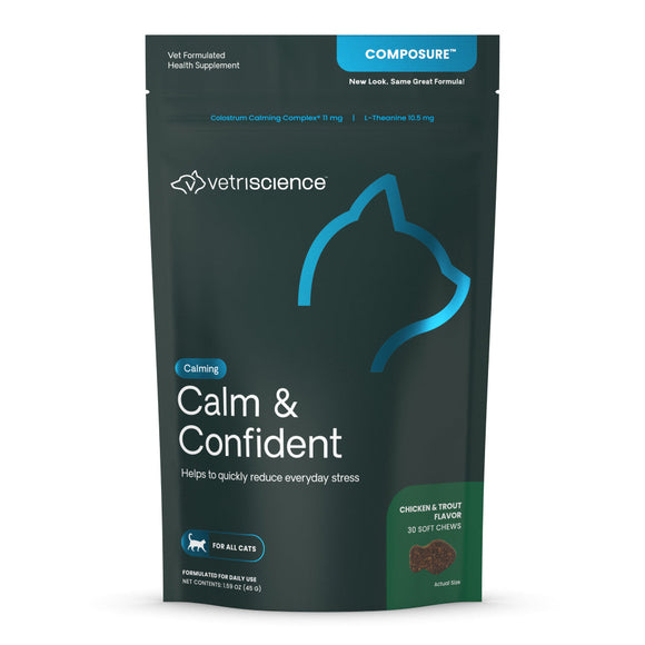 Calm & Confident chews for Cats