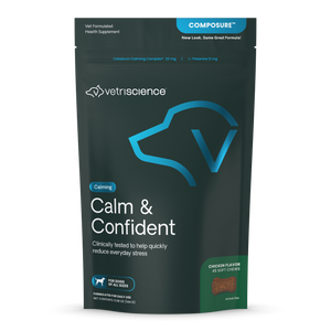 Calm & Confident Chews for Dogs Chicken Flavor - 45 soft chews - Dog Supplements & Vitamins 1