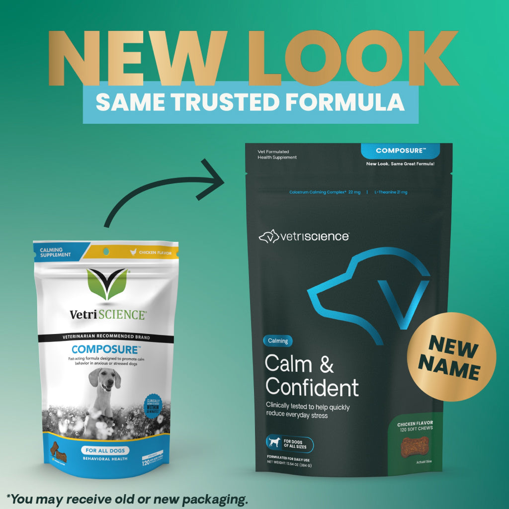 VetriScience Calm & Confident Relaxation Soft Chews for Dogs