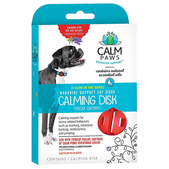Calm Paws Calming Disk for Dogs - Dog Calming & Anxiety Aids 1