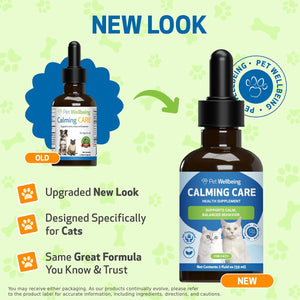 Calming Care Anxious Behavior for Cat (2 oz) - Cat Health Care & Wellness 2