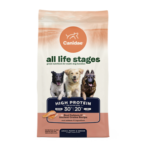 Canidae All Life Stages Dry Dog Food, High Protein Salmon Recipe, 27 lbs.