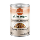 Canidae All Life Stages Wet Dog Food, Chunky Stew Toppers, Multi-Protein & Vegetable Recipe, 12.7 oz.