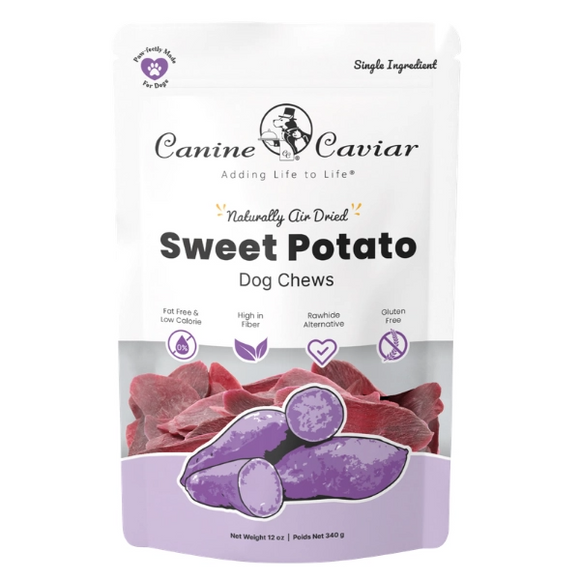 Canine Cavier Dried Purple Sweet Potato Dog Treats - 12-oz - Soft & Chewy Dog Treats 4