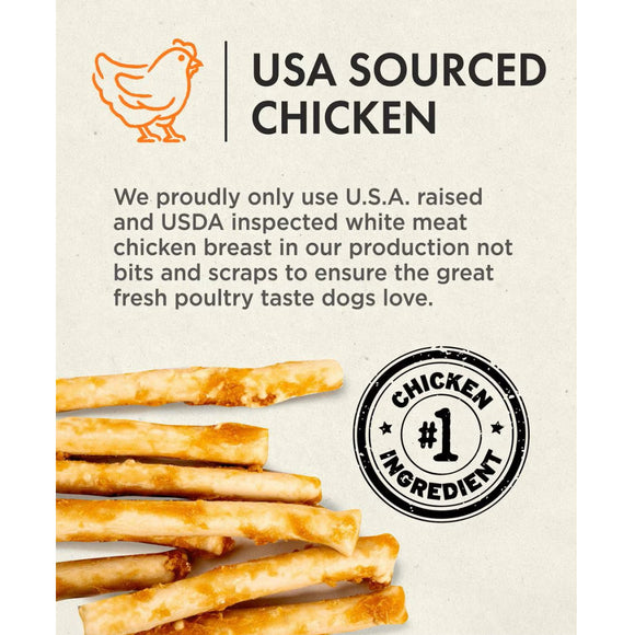 Canine Naturals Hide Free Chicken Recipe Sticks Dog Treats