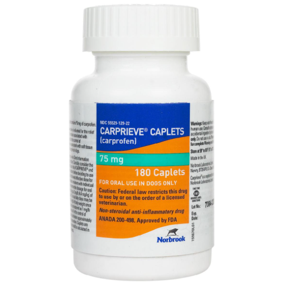 Carprieve 75mg Caplets